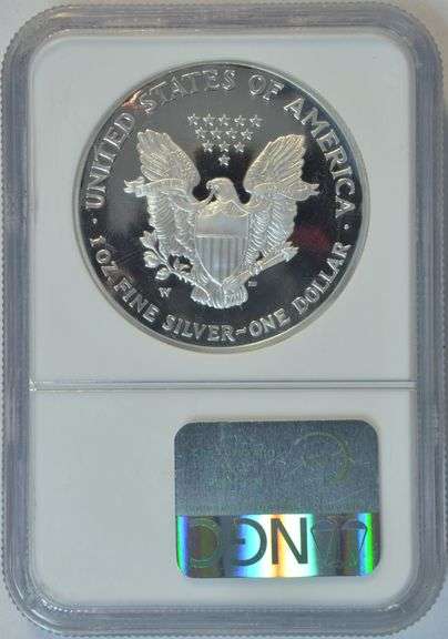 NGC PF70 ULTRA CAMEO 2004-W $1 Silver Eagle