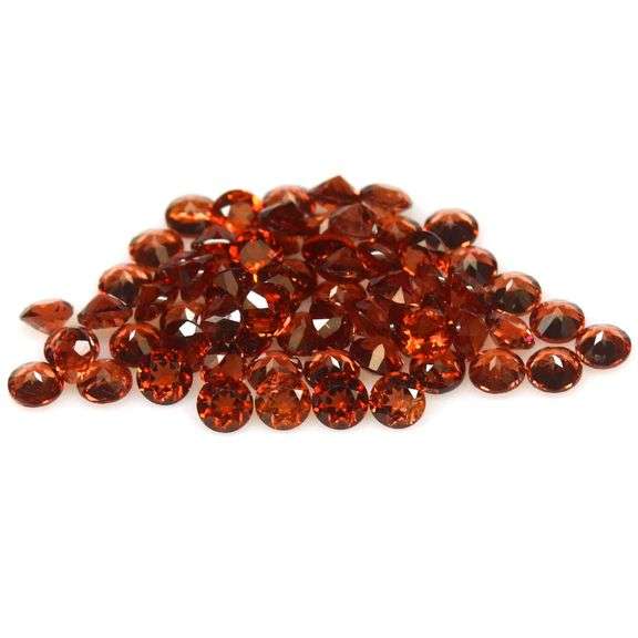 Premium cut, color, and clarity! 7.20ct Spessartite Garnet set!!!