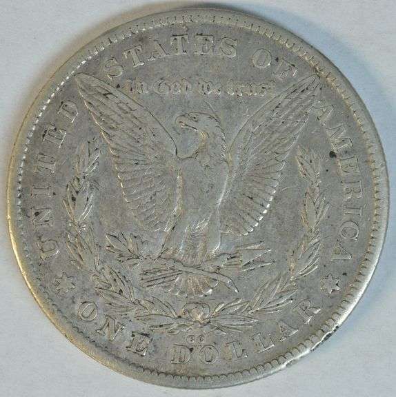 Scarce key date 1878-CC Morgan Silver Dollar. Nice