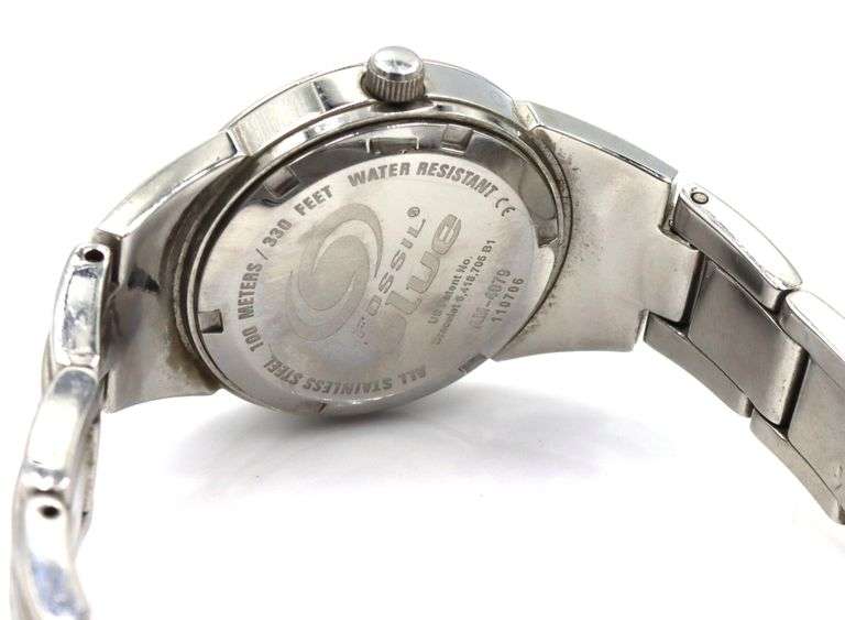 Fossil blue watch