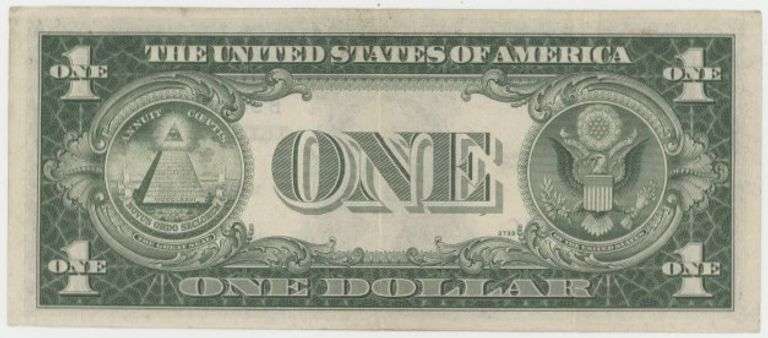 Nice Series of 1935-A $1 North Africa Silver Certificate