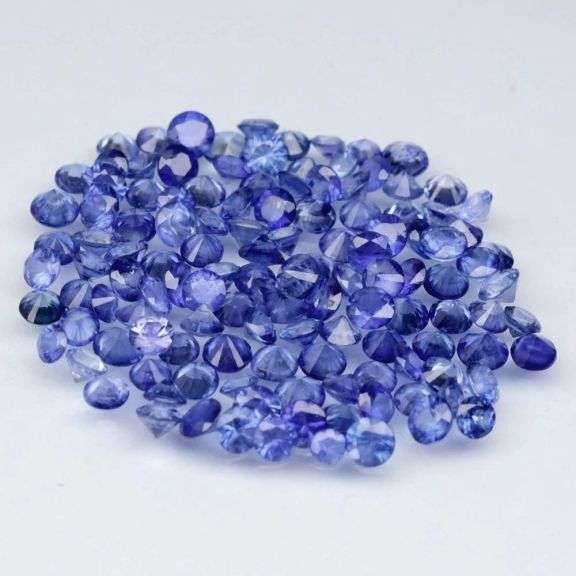 Exquisite 15.85ct 126 piece Ceylon Sapphire set -Cornflower blue!