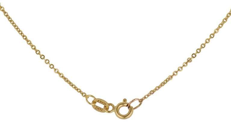 1.25ctw Round Diamond Cluster Circle Pendant Necklace in 14K