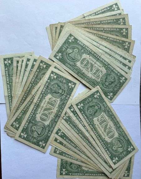 30 1957 $1 Silver Certificates