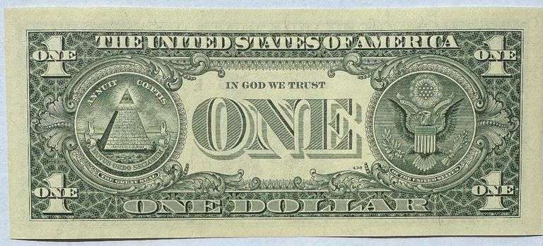 1988 CH CU $1 Richmond Radar Federal Reserve Note