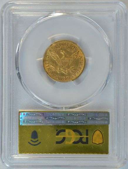 Special PCGS MS62+ Gold Label 1894 $5 Liberty Gold. Fairmont Collection
