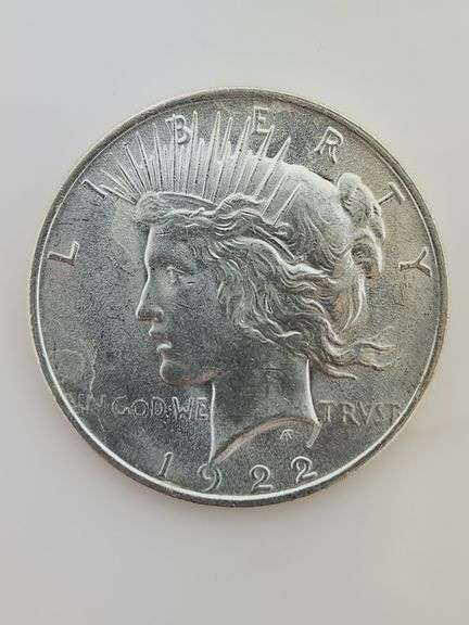 1922 Silver Peace Dollar