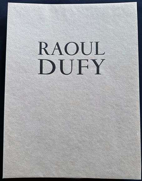 Raoul Dufy! Very Rare Drawings and Sketches from the Cartoons and Notebooks of Raoul Dufy. 1944.