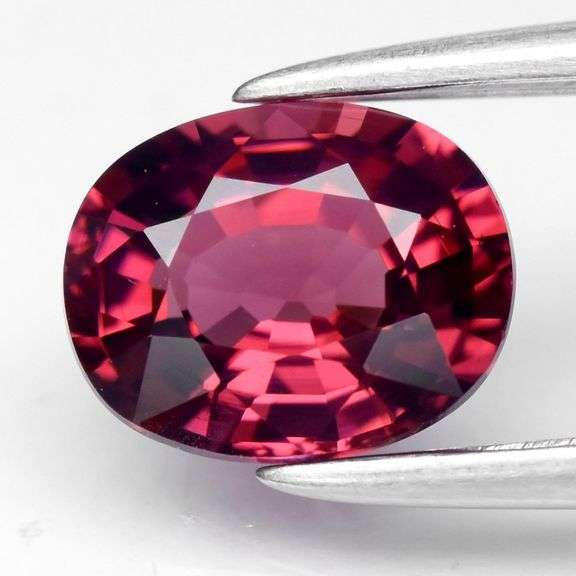 Rare! 1ct untreated VVS grade violet pink Malaya Garnet!