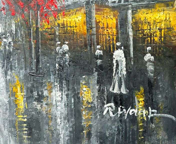 UNIQUE AND BEAUTIFUL PAINTING ON CANVAS