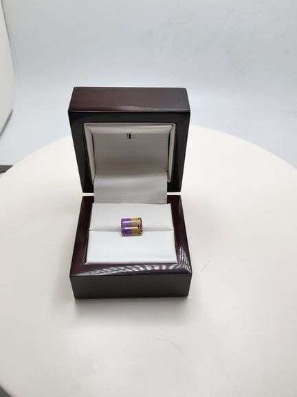 4.35ct emerald cut Amethyst