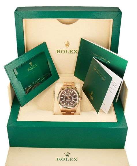 Rolex Sky-Dweller 336935, 42mm, Chocolate Dial, 18K Rose Gold Men’s Watch