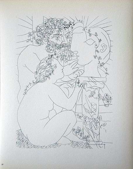 PABLO PICASSO, SCULPTOR AND MODEL