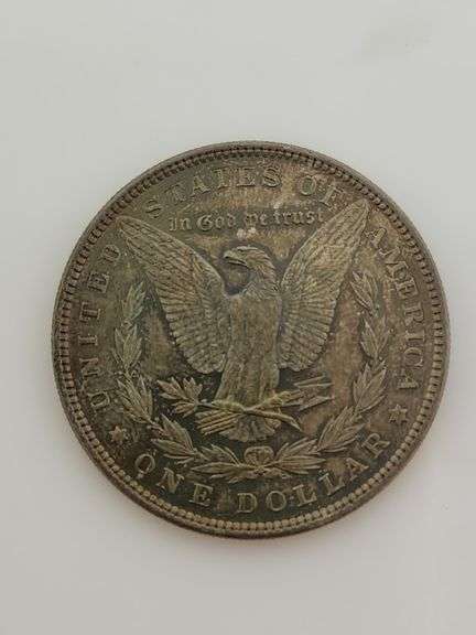 1885 Morgan Silver Dollar, Toned