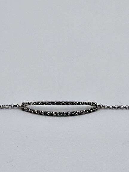 18K White Gold Diamond Bracelet