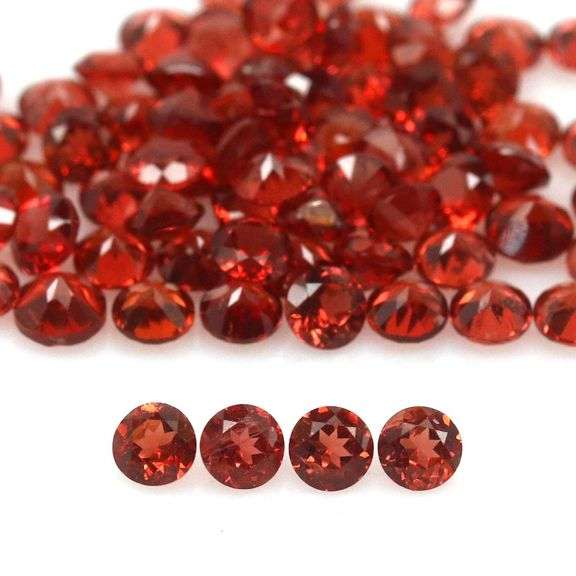 Premium cut, color, and clarity! 7.74ct Spessartite Garnet set!!!