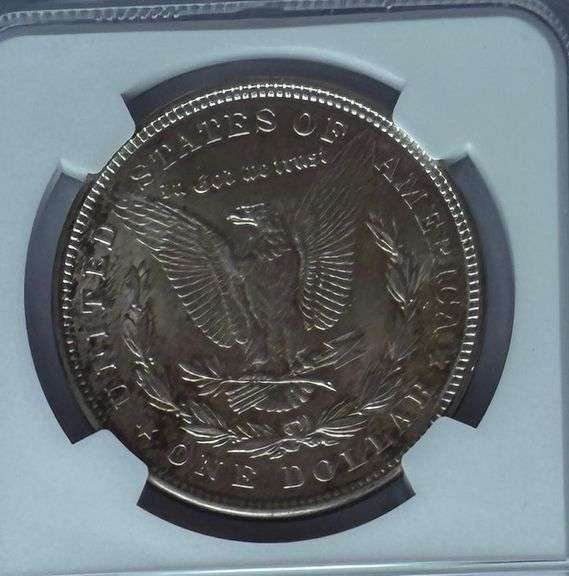 Lightly Toned 1921 NGC MS 64 Morgan Dollar