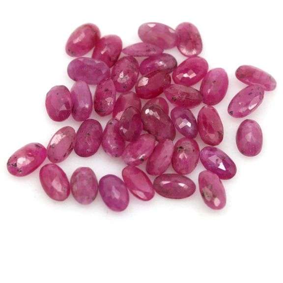 Rare heated only 12.13ct Ruby set from Madagascar