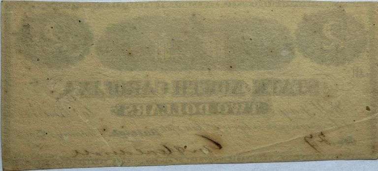 Low Serial Number $2 North Carolina Raleigh Note