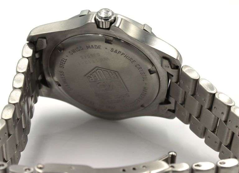 Tag Heuer stainless steel professional watch
