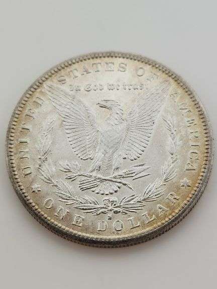 1881 S Morgan Silver Dollar, UNC