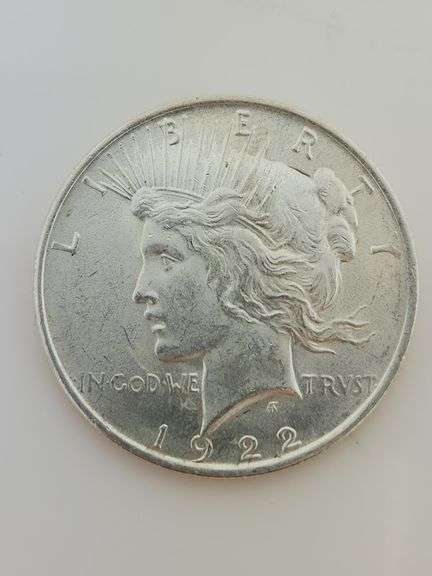 1922 Silver Peace Dollar