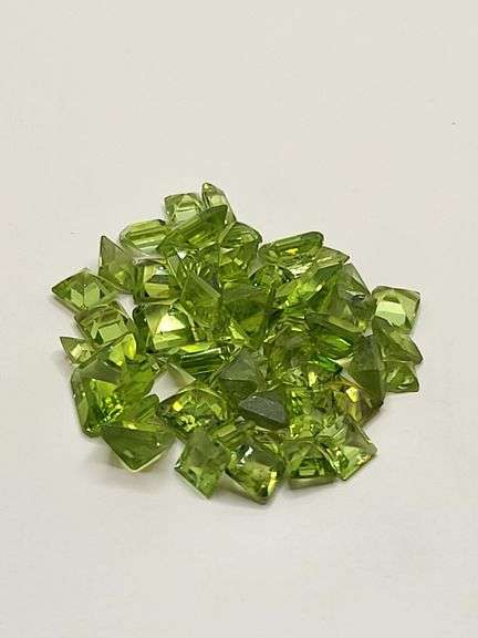 Very collectable high quality Peridot collection 21.63 CTTW