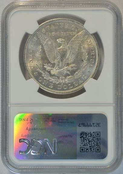 Super Gem BU 1879-S Morgan Silver Dollar. NGC MS65 Prooflike obv