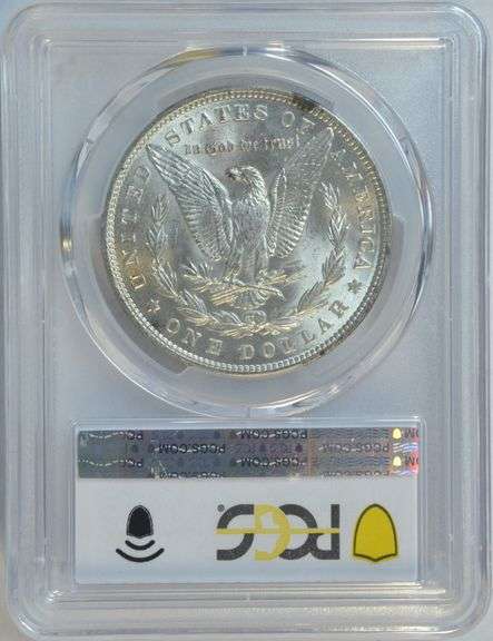 Better virtual Gem BU 1889-P Morgan Silver Dollar. PCGS MS64