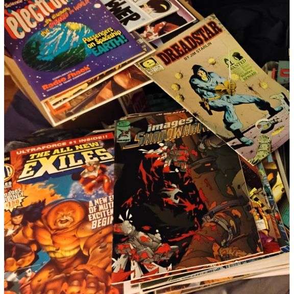 Lot of 100 Comic Books No Duplicates