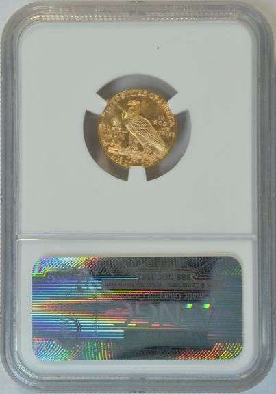 Amazing essentially Gem BU 1926 $2.50 Indian Gold Piece. NGC MS64
