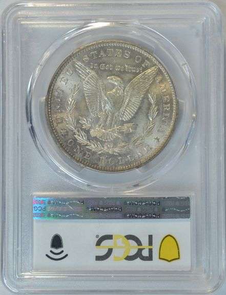 Creamy-white solid Gem BU 1899-O Morgan Silver Dollar. PCGS MS65