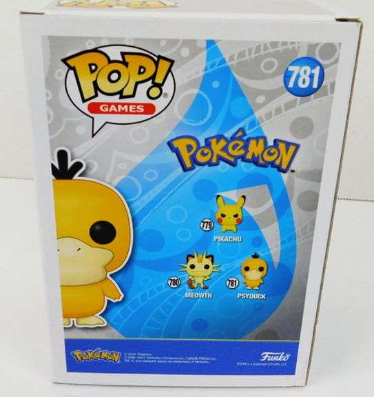 Pakeman Pop! Psyduck Figure, MIB