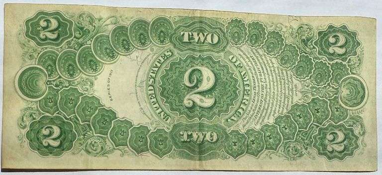 $2 Popular 1917 Series US Note