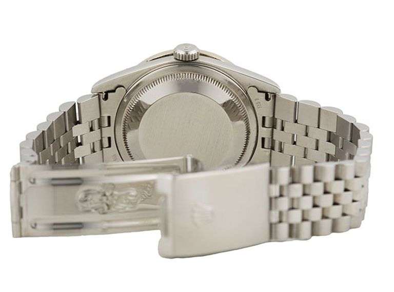 Rolex Datejust 116234, 36mm, Aftermarket Diamond Dial and Bezel, Stainless Steel Watch