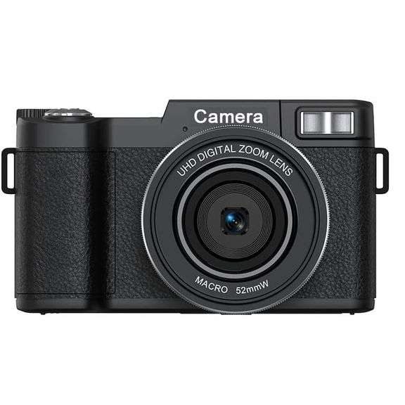 5K 64MP Digital Camera with WiFi and Flip Screen