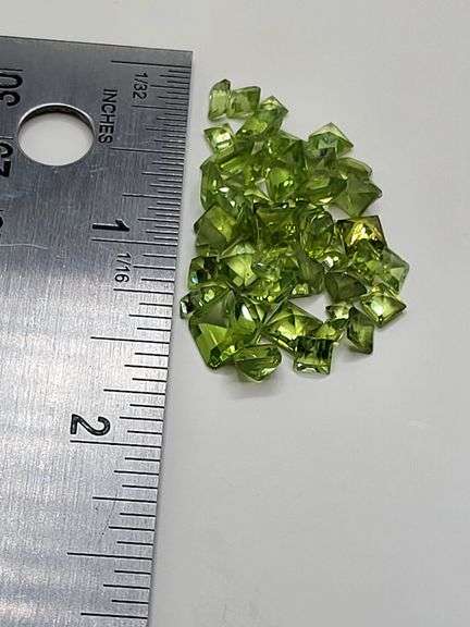 Very collectable high quality Peridot collection 21.63 CTTW