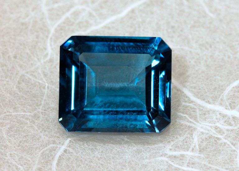 Bold Color in the Large London Blue Topaz