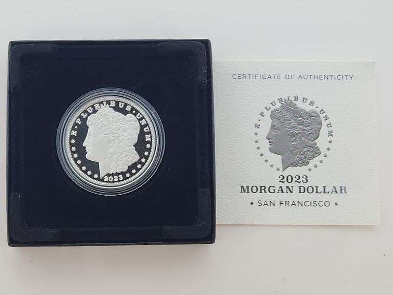 2023 S Proof Morgan Silver Dollar, OGP