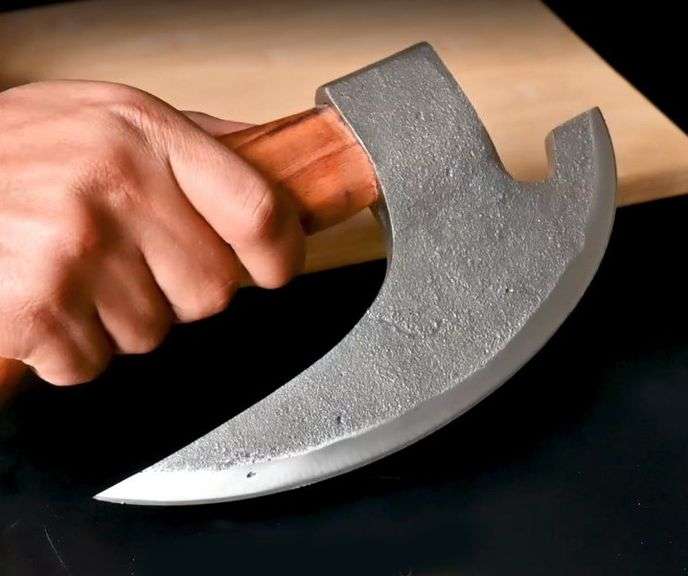 Viking Axe Carbon Steel Blade with Ash Wood Handle