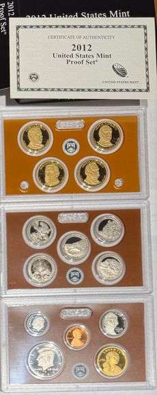2012 US Proof Set