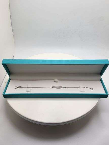 18K White Gold Diamond Bracelet
