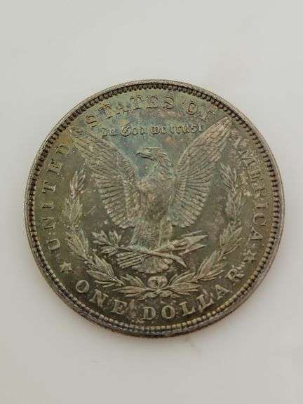 1887 Morgan Silver Dollar, Toned UNC