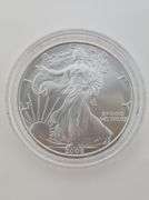 2006 W $1 Silver American Eagle, OGP/COA