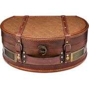 Wooden Suitcase Turntable Record Player