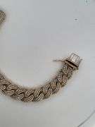 CERTIFIED 14K YELLOW GOLD MIAMI CUBAN LINK DIAMOND BRACELET