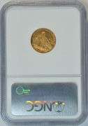 Very Choice BU 1925-D $2.50 Indian Gold Piece. NGC MS63