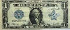 $1 Clean Series 1923 Silver Certificate.