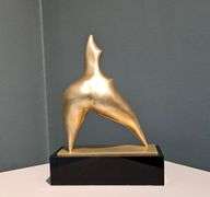 Fantastic Bronze by Gila Hamzani Gila Hamzani The Warior Pose