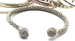925 Sterling Silver Bangle Lot